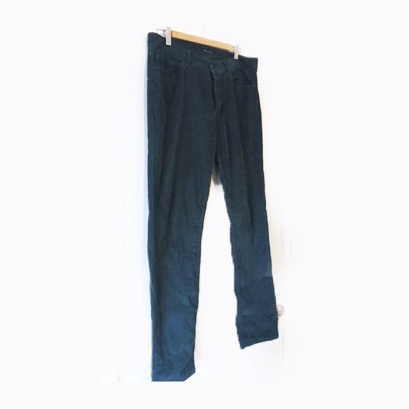 THEORY - Blue corduroy velvet pants - Size 33 - Picture 1 of 14